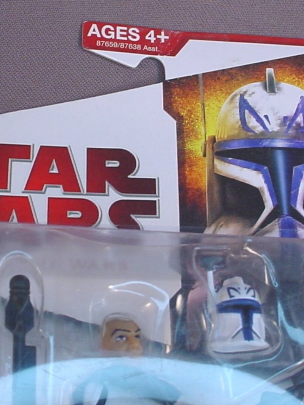 Star Wars The Clone Wars Captain Rex Action Figure, The Original Sealed Package - Picture 3 of 7